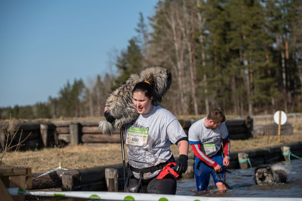 Muddy Paws biathlon April 2022